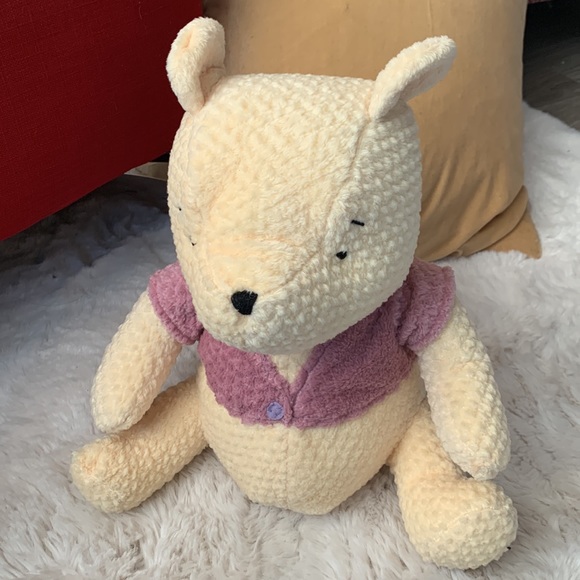 Classic Winnie the Pooh Vintage Disney Store Exclusive 15" Large Plush Bear - Picture 9 of 9